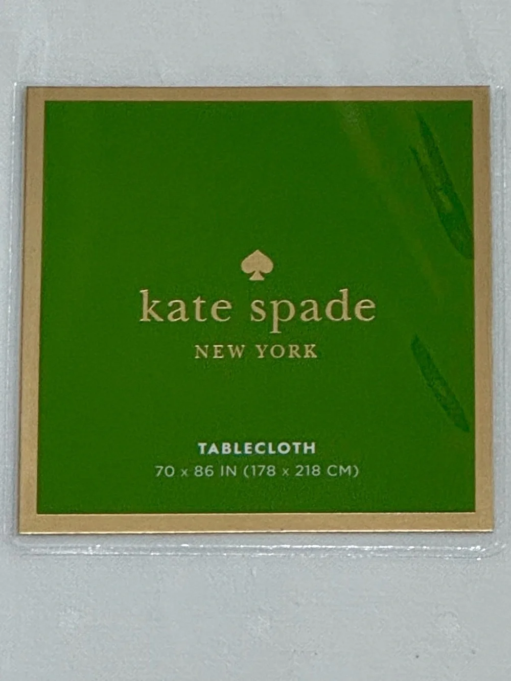 Kate Spade Larabee Dot Table Cloth 70 X 86